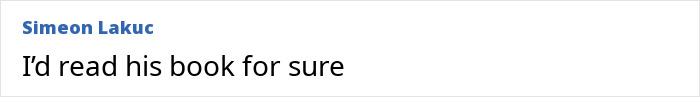 Comment by Simeon Lakuc expressing interest in reading a book related to Beyoncé's treatment of a 20-year employee.