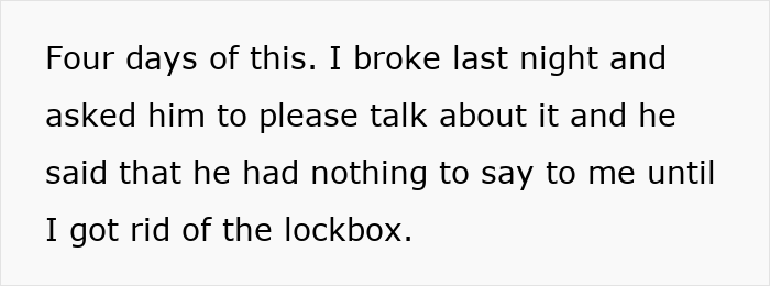 GF Buy's Fridge Lockbox To Protect Snacks From Greedy BF, He Escalates To Violence Immediately