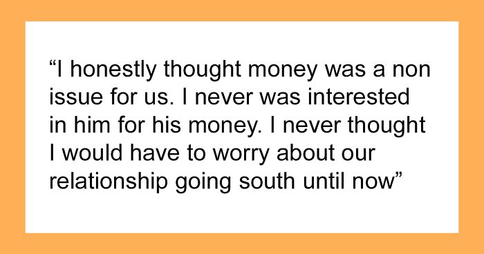 Woman Thought She Was Supporting Her Partner, Turns Out She Was Being Tested As A Gold Digger