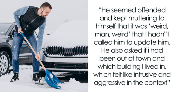 “Am I The Jerk For Not Moving My Car In The Snow After A Neighbor Left A Note?”