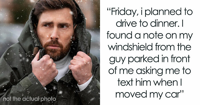 “Am I The Jerk For Not Moving My Car In The Snow After A Neighbor Left A Note?”