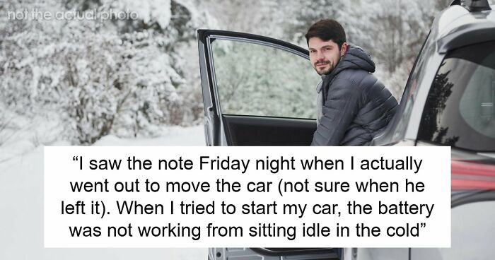 Man Believes He’s Entitled To A Snow-Free Parking Place Paid By Neighbor, His Cunning Plan Fails