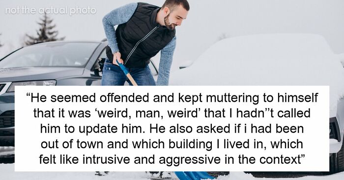 Man Believes He’s Entitled To A Snow-Free Parking Place Paid By Neighbor, His Cunning Plan Fails