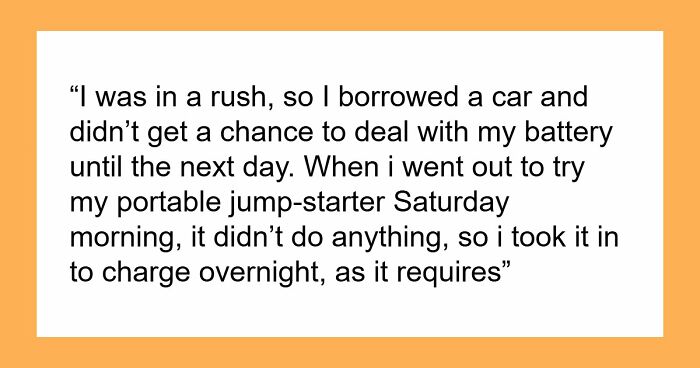 “Am I The Jerk For Not Moving My Car In The Snow After A Neighbor Left A Note?”