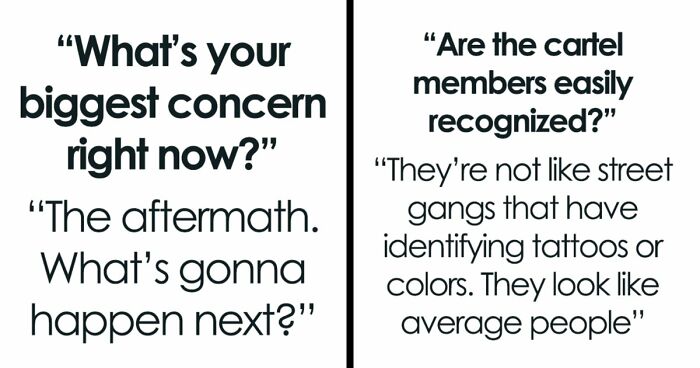 Person Caught Up In Mexico’s Cartel Violence Shares The Scary Reality In This Tell-All Q&A
