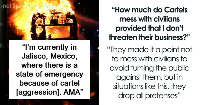 Person Caught Up In Mexico’s Cartel Violence Shares The Scary Reality In This Tell-All Q&A