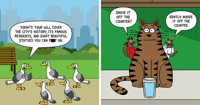 These Pet Comics Show Cats Acting Superior While Dogs Act… Like Dogs (96 New Comics)