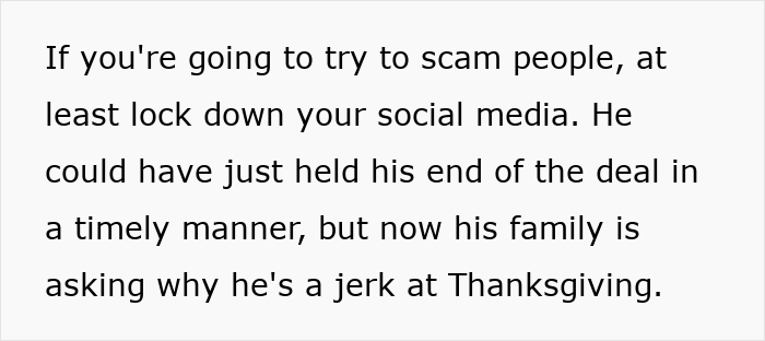 Seller Tracks Down Buyer’s Wife And Parents After He Ghosts $200 Debt, Payment Arrives Overnight Seller Tracks Down Buyer’s Wife And Parents After He Ghosts $200 Debt, Payment Arrives Overnight