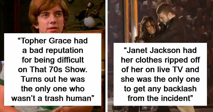 41 Celebs Who Didn’t Do Anything Wrong But Got Their Reputation Ruined Anyway