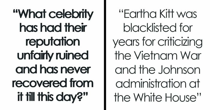 41 Celebs Who Didn’t Do Anything Wrong But Got Their Reputation Ruined Anyway