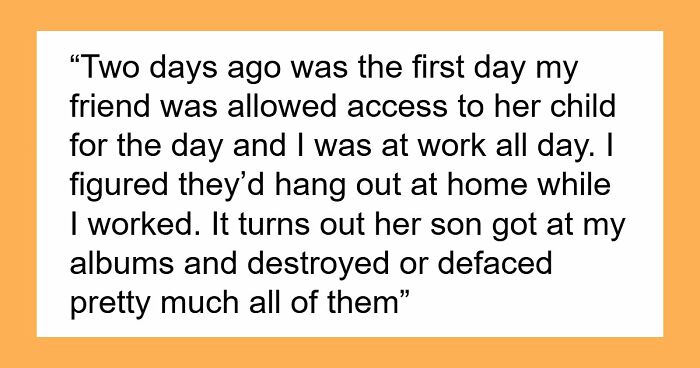 “AITA For Kicking Out My Friend, Which Means She’ll Basically Lose Custody Of Her Child?”