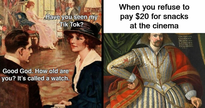 80 Hilarious Classical Art Memes That Show Human Struggle Hasn’t Changed In Centuries