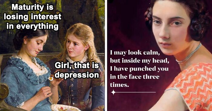 64 Memes That Combine Modern Humor With Classical Art And Revive Old Paintings (New Pics)