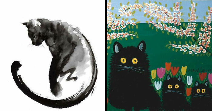 47 Paintings Of Cats Throughout The Years That Prove They Were Always Favorite Art’s Subject