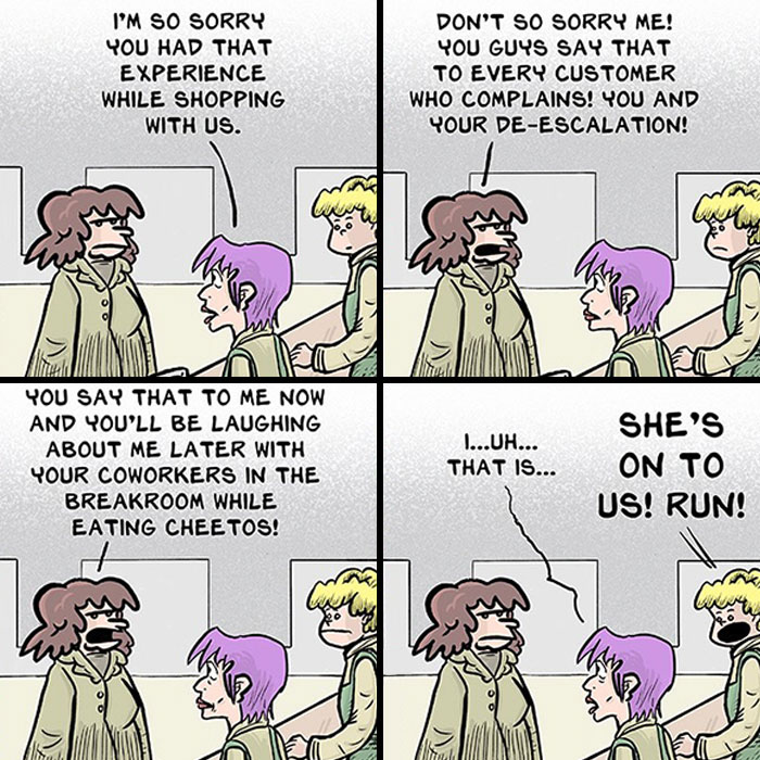 From Entitled Customers To Impossible Managers: 50 Comics Retail Workers Might Relate To (New Pics)