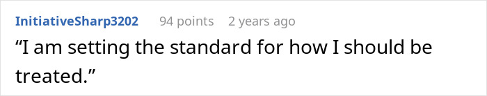 Comment on a forum post about a man taking advantage of his wife&rsquo;s submissive nature and her standing up for herself.