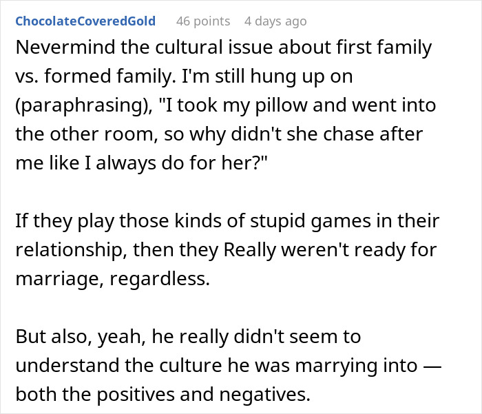 Comment discussing relationship issues after a woman confesses to her bestie while fianc&eacute; overhears and feels crushed.