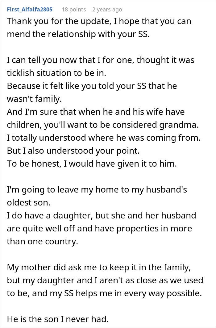 Guy Eyes Stepmom's Heirloom Jewelry, Explodes As She Wants Ace Niece To Inherit It Instead Of Him Guy Eyes Stepmom's Heirloom Jewelry, Explodes As She Wants Ace Niece To Inherit It Instead Of Him