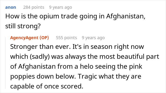 Former CIA case officer answers questions on opium trade in Afghanistan, sharing insights from firsthand experience.