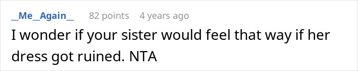 Screenshot of a Reddit comment discussing a groom pranking his brother-in-law’s girlfriend instead of enjoying his wedding.