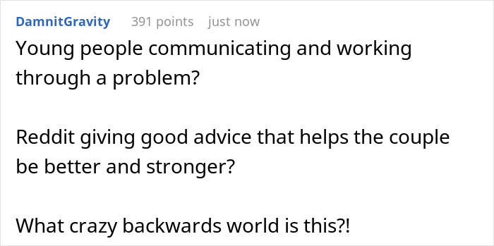 Young couple discussing relationship drama after boyfriend claps back on girlfriend wishing he was more manly than her ex