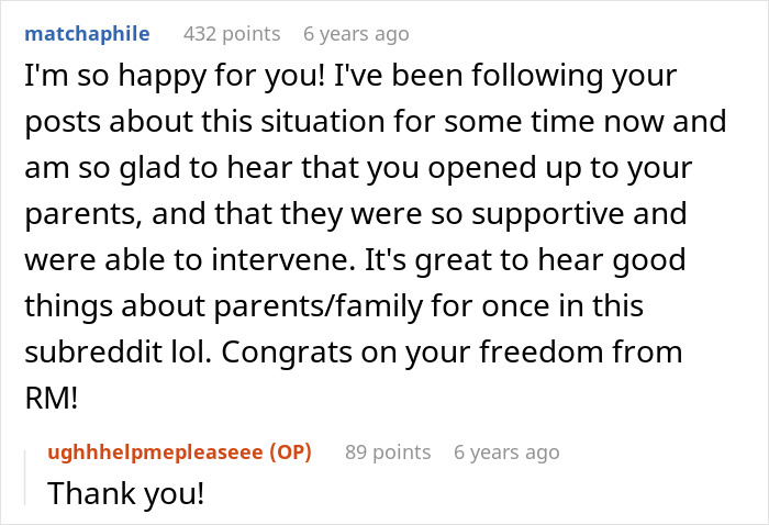 Reddit user shares support from roommate&rsquo;s parents who used spare key to intervene and act like babysitters.