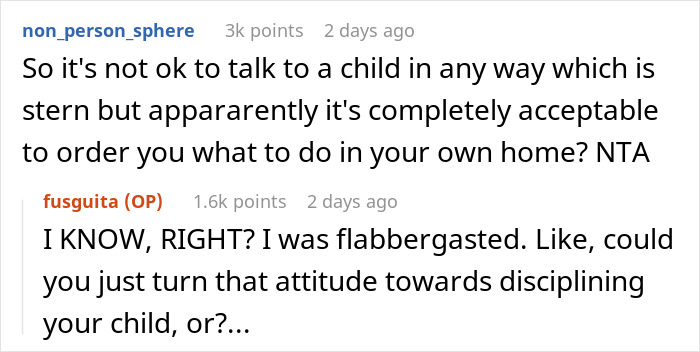 Reddit discussion about a 40-year-old refusing to bow to spoiled 3-year-old cousin&rsquo;s tantrum and getting snubbed.