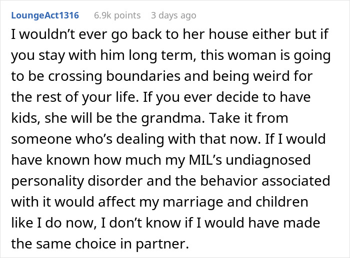 Comment discussing weird mom spying on son and his 21-year-old girlfriend with hidden cameras and acting as moral police. Comment discussing weird mom spying on son and his 21-year-old girlfriend with hidden cameras and acting as moral police.