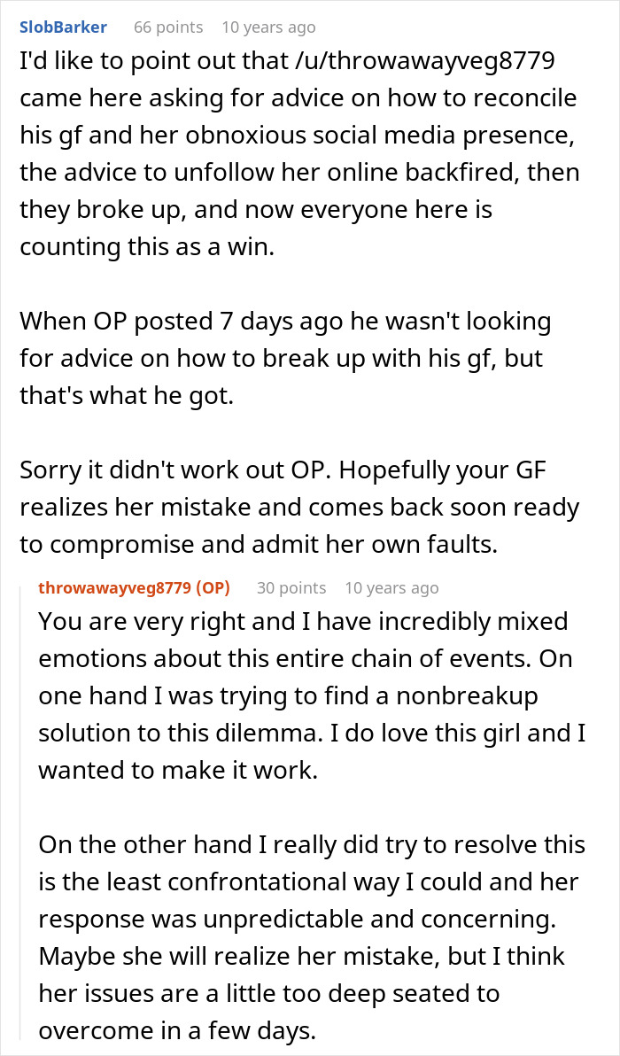 Woman Posts Absolutely Everything Online, Her Boyfriend Hates It: "Social Media Attention Seeker"