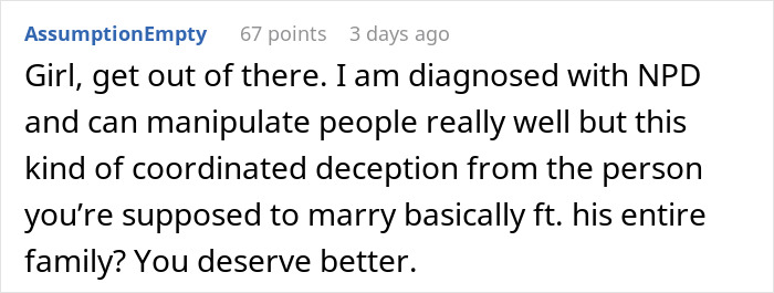 Woman Thought She Was Supporting Her Partner, Turns Out She Was Being Tested As A Gold Digger