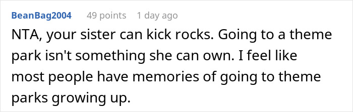 Screenshot of an online comment about a teen calling stepdad dad, with sister’s reaction and suggestion of therapy. Screenshot of an online comment about a teen calling stepdad dad, with sister’s reaction and suggestion of therapy.