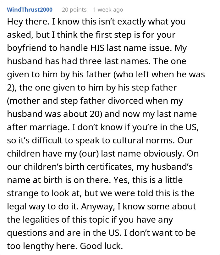 Guy Wants His Baby To Have His Bio Dad&rsquo;s Surname Despite Not Having It Himself, Mom-To-Be Confused