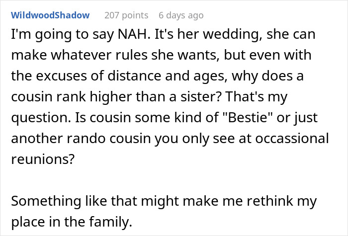 Bride Bans Sister's Kids From "Adults-Only" Event But Breaks The Rules For Cousin&rsquo;s Kids, Sis Livid