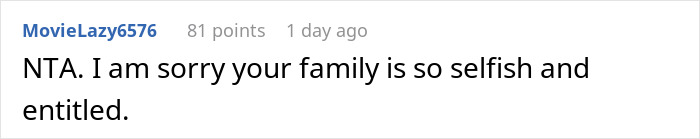 Family Demands Woman Make Separate Meals For Them: "Don't Want To Eat What My Doctor Told Me"