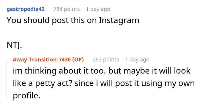 Screenshot of an online conversation discussing a first date that goes wrong when a guy fakes an emergency but gets caught.