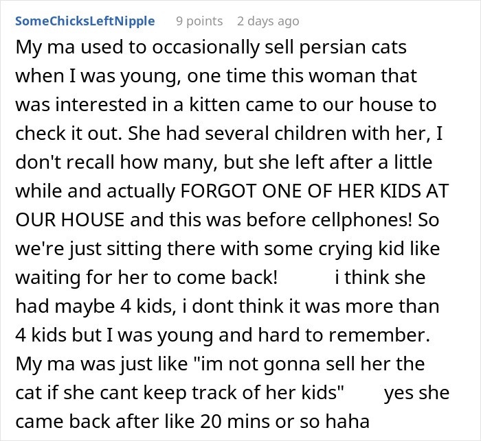 Man comically forgets how many kids he has while trying to warn another couple about having children.