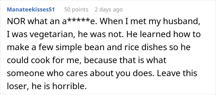 Boyfriend Laughs As Vegetarian Girlfriend Pukes In The Bathroom: "I Knew You’d Like Meat More" Boyfriend Laughs As Vegetarian Girlfriend Pukes In The Bathroom: "I Knew You’d Like Meat More"