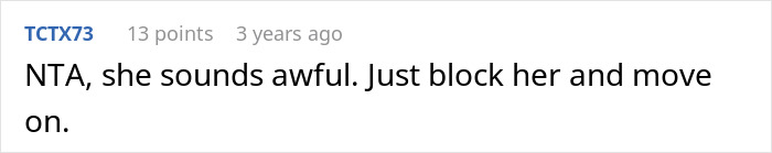 Screenshot of an online comment discussing a stressful situation related to a nurse finding MIL on a secret date and HIPAA concerns.