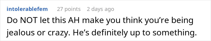 Text message warning from married man to woman he loved 15 years ago, asking wife not to freak out.