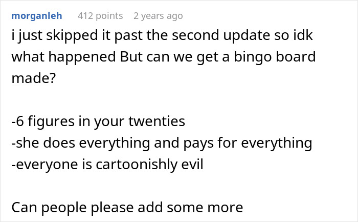 Comment on Reddit discussing a man spinning a tale about a pregnant female bestie, shocking his wife with made-up details.