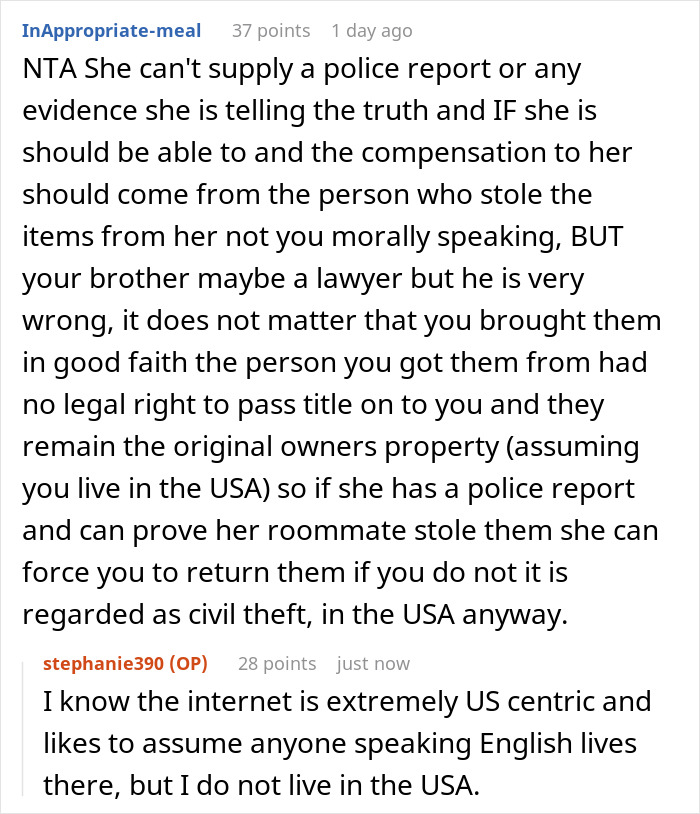 Reddit discussion about K-Pop fan receiving rare merch and alleged real owner demanding it back online.