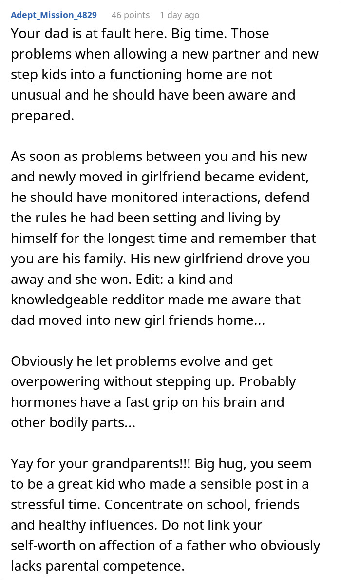 Woman tries to enforce her family rules on boyfriend&rsquo;s son who does not live with them causing conflict.