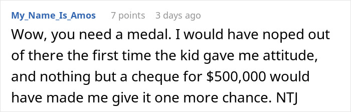 Screenshot of a comment reacting to aunt rearranging schedule for nephew and being called dramatic for wanting respect. Screenshot of a comment reacting to aunt rearranging schedule for nephew and being called dramatic for wanting respect.