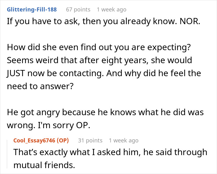 Text conversation about wife divorce husband lied during video call with ex, discussing anger and questioning motives.