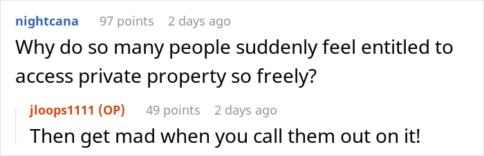 Guy Explodes At Woman After Parking In Her Driveway, Shuts Up The Second Her Male Friend Appears