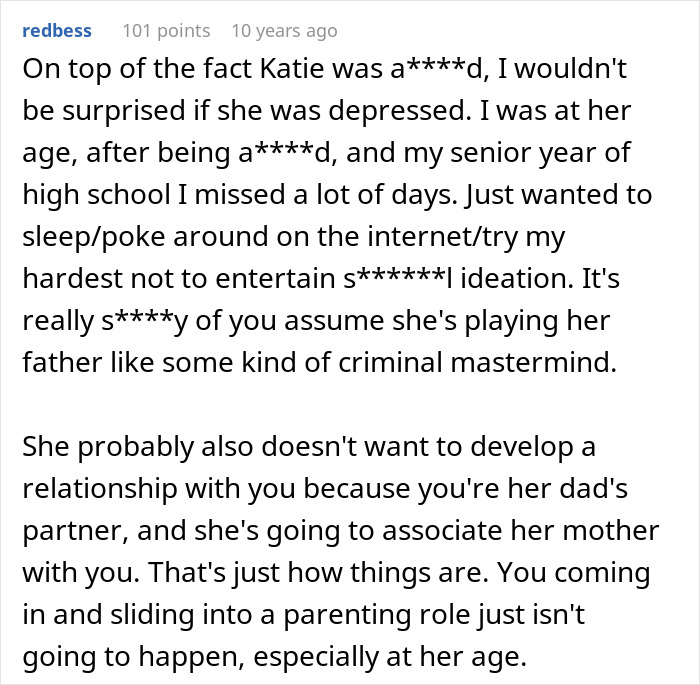 Woman Bashed Online For Turning Into Evil Stepmother For Shy And Introverted 17YO