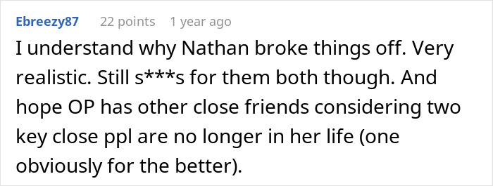 Woman conflicted after best friend&rsquo;s cheating confession and boyfriend&rsquo;s denial in a tense relationship dilemma.
