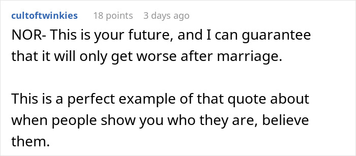 Reddit comment highlighting a man learning in sickness and in health is a lie as fiancée prioritizes coffee over his misery. Reddit comment highlighting a man learning in sickness and in health is a lie as fiancée prioritizes coffee over his misery.