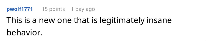 A screenshot of a Reddit comment describing insane behavior during a first date where a guy fakes an emergency but gets caught.