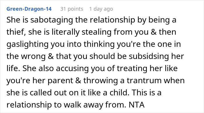 GF Keeps "Accidentally" Using Joint Account Money For Personal Expenses, Angry When BF Cuts Funds